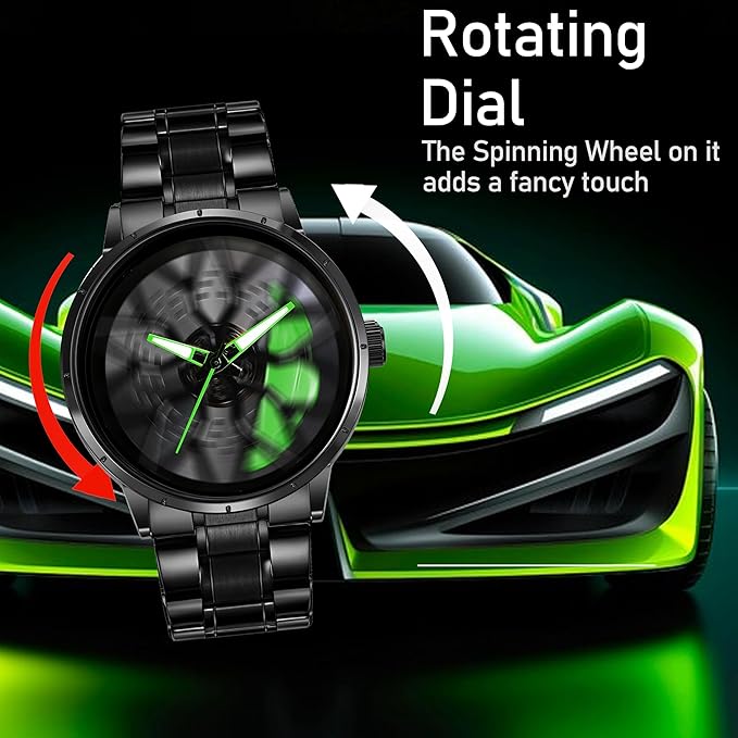 CAR WHEEL WATCH