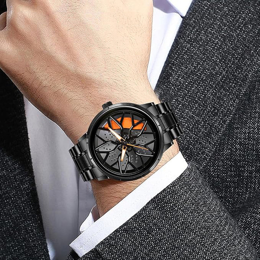 CAR WHEEL WATCH