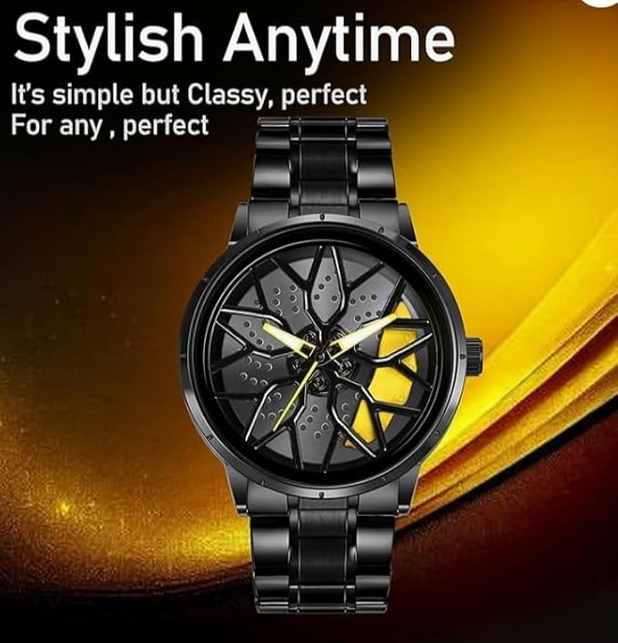 CAR WHEEL WATCH