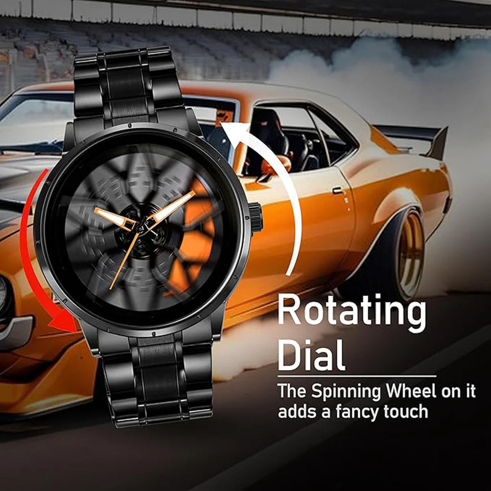 CAR WHEEL WATCH